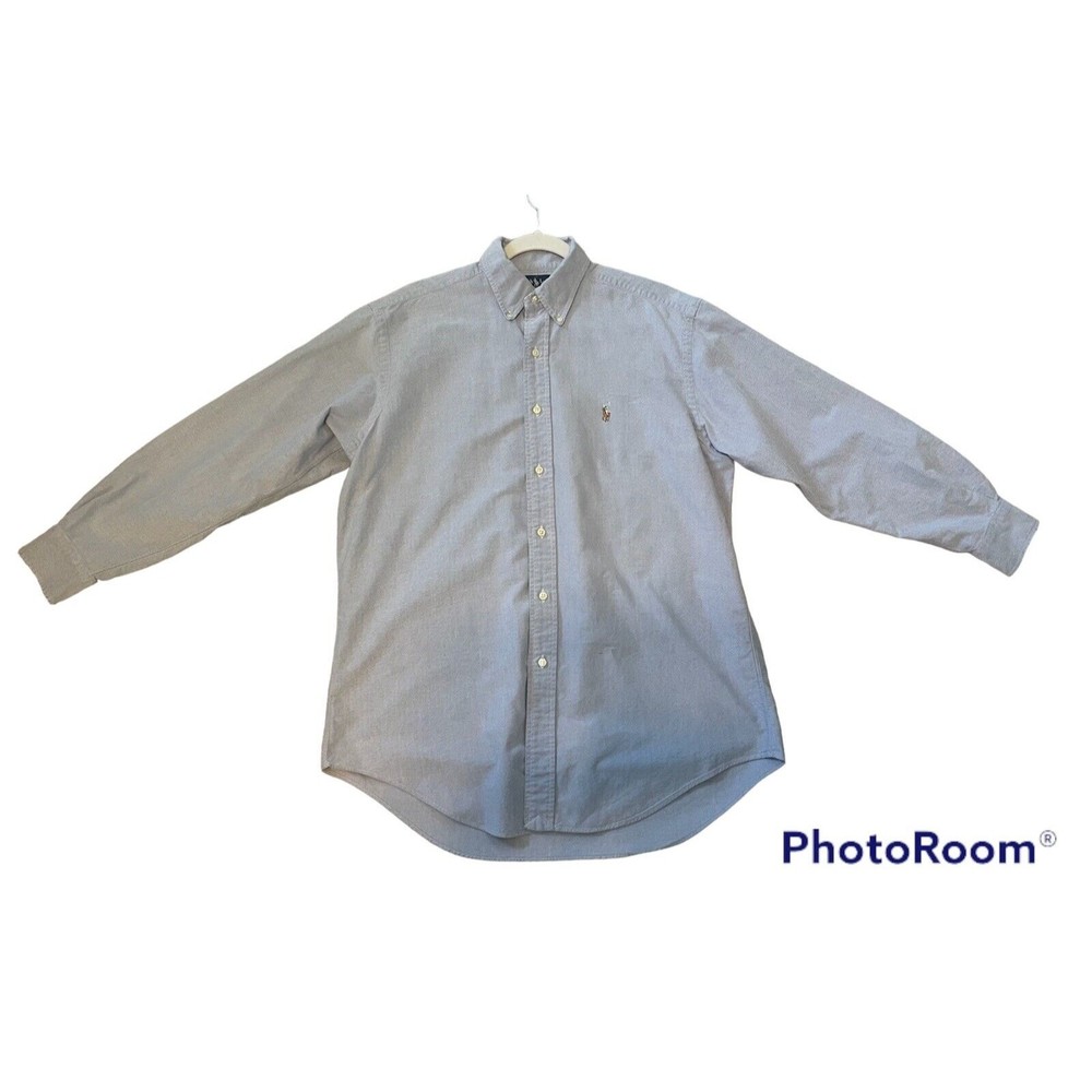 ralph lauren yarmouth oxford cloth button down 15.5-32